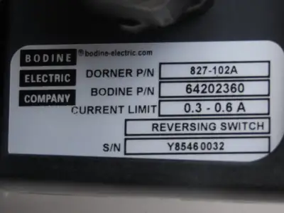 KB Electronics Dorner Motor Speed Control Input 115/230V 1Ph Output 230V 3Ph