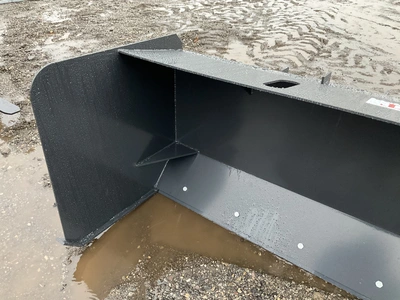 Used JCT SNOW PUSHER BOX BLADE SKID STEER ATTACHMENT Snow Removal & Equipment Michigan US | Miedema Asset Management Group #1325824