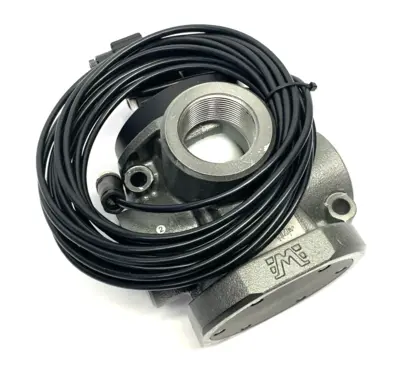 USED MEC FLUID 2 SERVO-ASSISTED VACUUM VALVE 3-WAY, 1-1/2" PORTS, COMP. AIR
