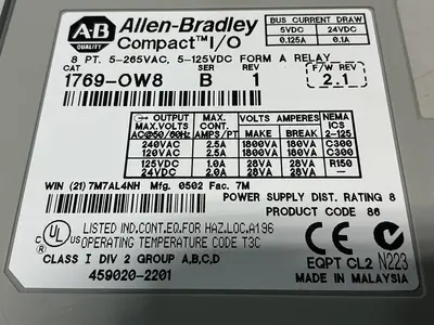 USED ALLEN BRADLEY 1764-24BWA SER B