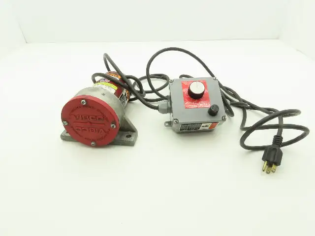 Vibco SCR-100 Industrial Electric Vibrator 0-4000 RPM Adjustable Speed 115V