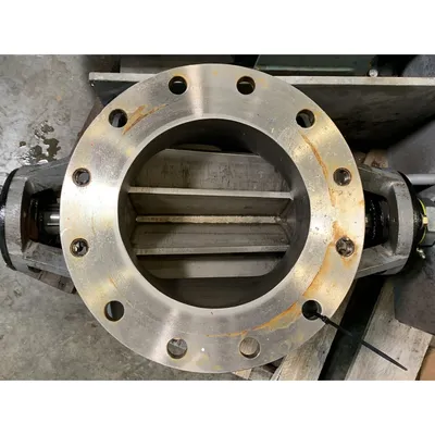 Used 10" Stainless Steel Flo-Tronics Rotary Airlock Feeder Valve