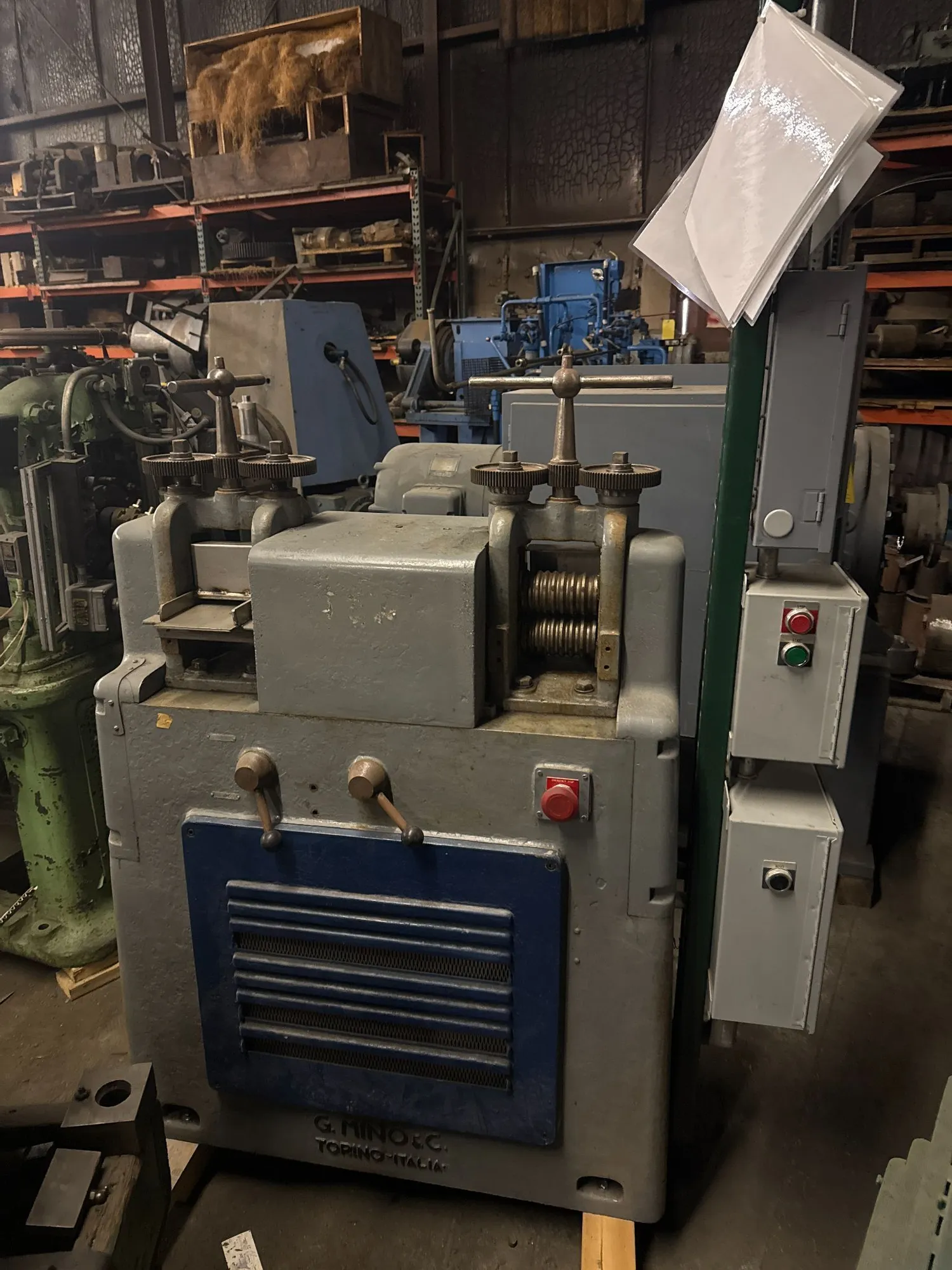 USED MINO FLAT AND WIRE/ROD 2-HIGH ROLLING MILL