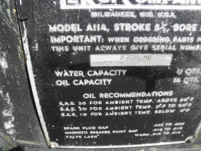 USED LEROI A-114