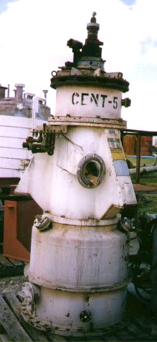 Sharples P4400 Super-D-Canter centrifuge, 316/317SS.
