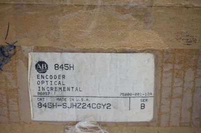 NEW ALLEN BRADLEY 845H-SJHZ24CGY2 ENCODER SER.B 845HSJHZ24CGY2