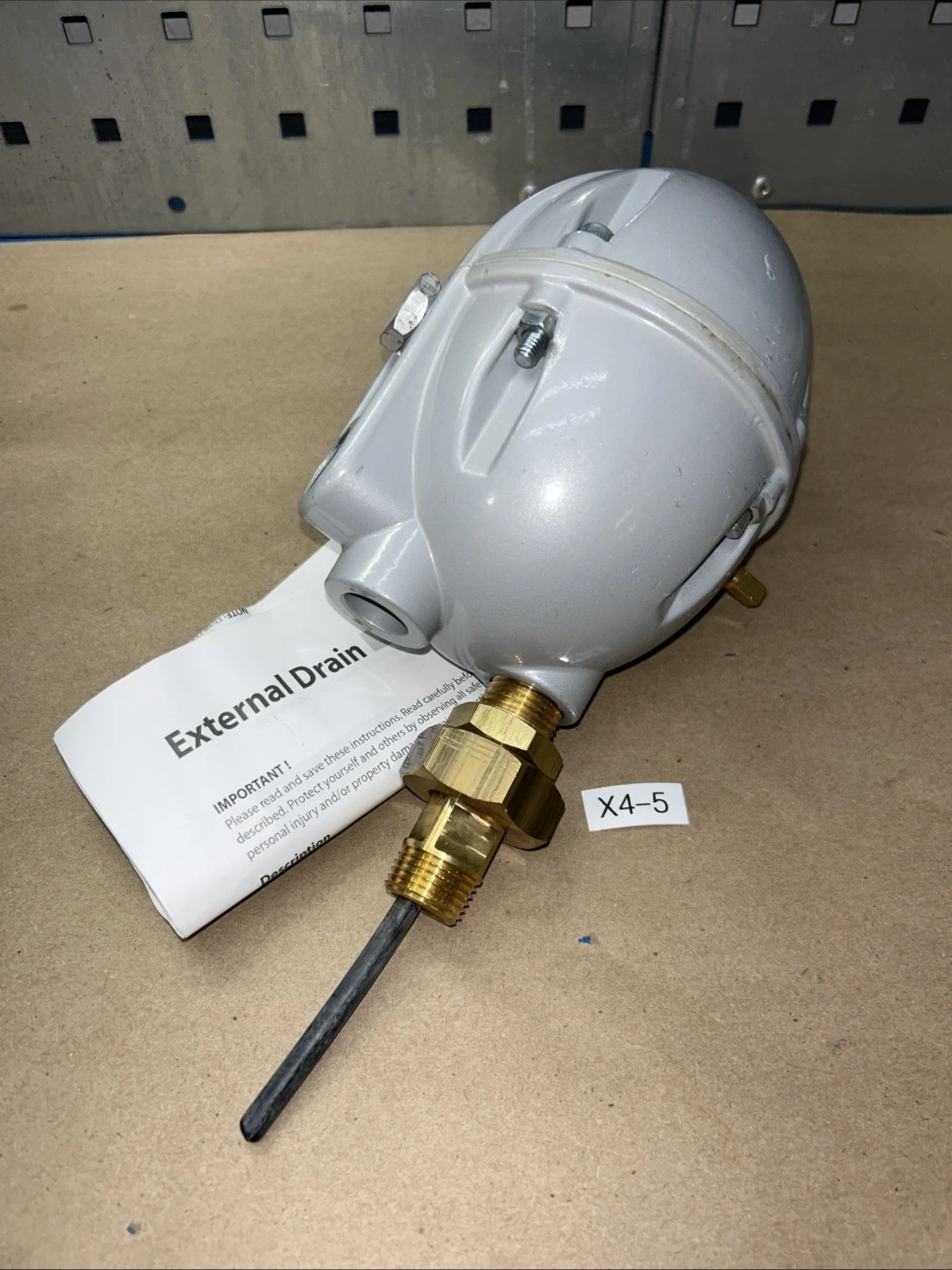 External Auto Drain, 1/2”NPT NNB Fast Shipping! + Warranty