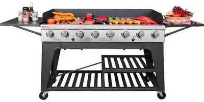 8 burner  large event barbeque