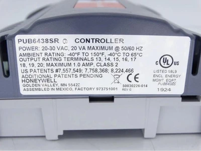 Honeywell PUB6438SR Temperature Control [New]