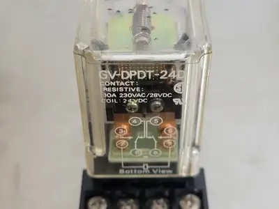 USED MASTER ELECTRONIC CONTROLS GV-DPDT-24D