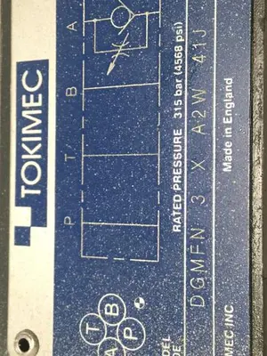 USED TOKIMEC DGMFN-3-X-A2W-41J