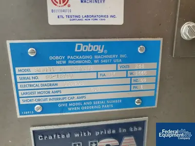 USED Doboy Doboy Model Scotty II Over Wrapper