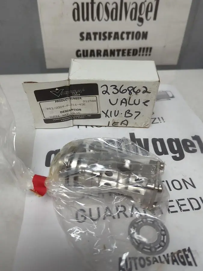 New | in-Stock VERSA BSI-3309-P-316-43E Pump & Valve Parts Ohio US | Surplus Asset Holdings #1242781