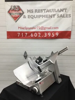 Bizerba SE12 Commercial Deli Meat Slicer Refurbished
