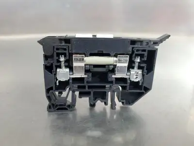 Used Allen-Bradley 1492-H DIN Fuse Holder w/5 Amp Fuse Fuse Accessories | Palmetto Automation #1156158