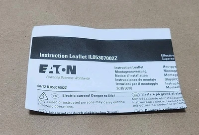 NEW Eaton E53KAL34T111SD