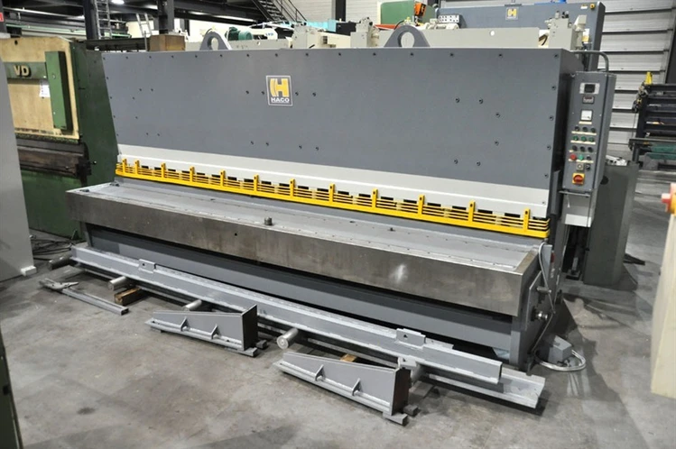 Used HACO 4050 X 16 MM Sheet Metal Shears | Apt International N.V #365160