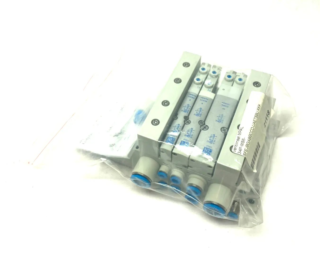NEW FESTO CONFIGURED VALVE MANIFOLD