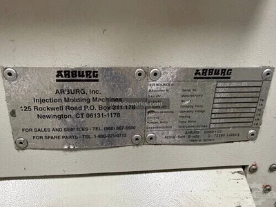 Used 2002 ARBURG ALLROUNDER 320 K5 700-250, Injection Molding Machines Illinois US | Meadoworks #1492236