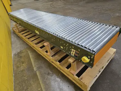 New | in-Stock 2018 INTELLIGRATED LIVE ROLLER CONVEYOR - V-BELT Roller Conveyors Wisconsin US | Packer City Sales #1297887