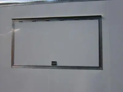 New Concession Trailer Serving Window, 40 " X 74" - FREE SHIPPING