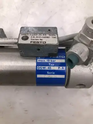 Festo Typ DSW-40-50 Double Acting Pneumatic Cylinder 10bar 40mm Bore 50mm Stroke