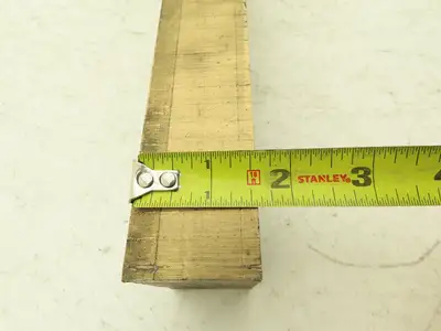 660 Bearing Bronze Stock Rectangle Oversize Flat Bar 1-1/2"x 2-1/2"x 36"L  47lbs
