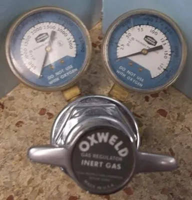 QTY. 1. OXWELD UL LISTED COMPRESSED GAS REGULATOR ...
