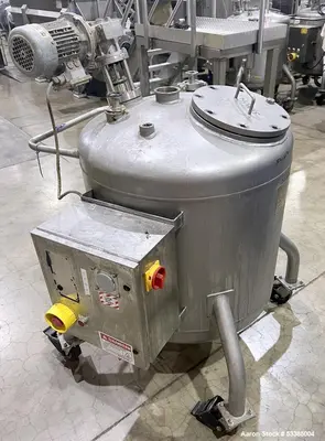 Amherst 304L Stainless Steel 75 Gallon Vertical Pressure Tank