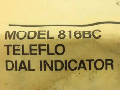 Kaydon 816BC Teleflo Flow Switch Dial Indicator 1" Female NPT