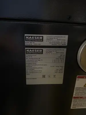 CSD 100 ST | Kaeser CSD100ST Rotary Screw Air Compressor, CSD-100S-T, ABT 125, Fault (2021) - For parts or not working