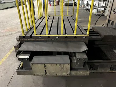 4" SHIBAURA MODEL BT-10B TABLE TYPE HORIZONTAL BORING MILL: STOCK #18188