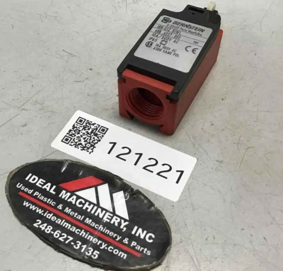 Used BERNSTEIN I88-U1Z RIWL Relays & Switches Michigan US | Ideal Machinery #1299912