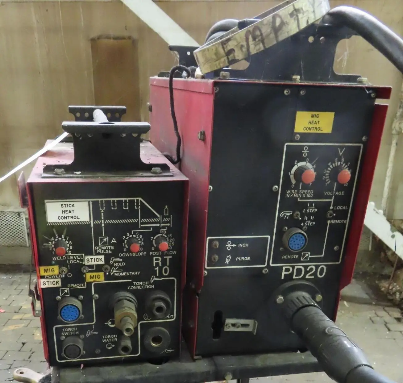 PROCON PD20 WIRE FEEDER & PROCON RT10: YOBRO #24122