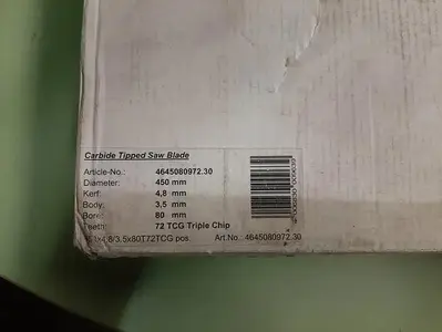 NEW ULTIMA CARBIDE TIPPED SAW BLADES