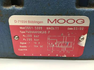 USED MOOG D661-5009