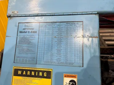 13" X 13" DOALL MODEL #C-3300NC FULLY AUTOMATIC HORIZONTAL BANDSAW: YOBRO #24442