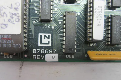USED LEEDS & NORTHRUP 078697 ADAPTER MODULE REV.B