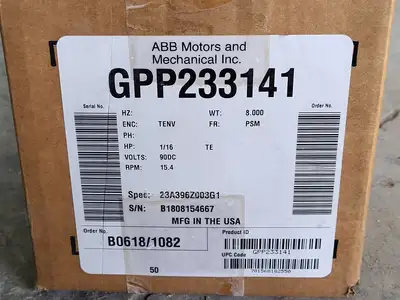 USED BALDOR GPP233141
