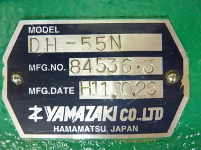 Used YAMAZAKI MAZAK DH-55N Valves/Fittings Michigan US | Ideal Machinery #1277815