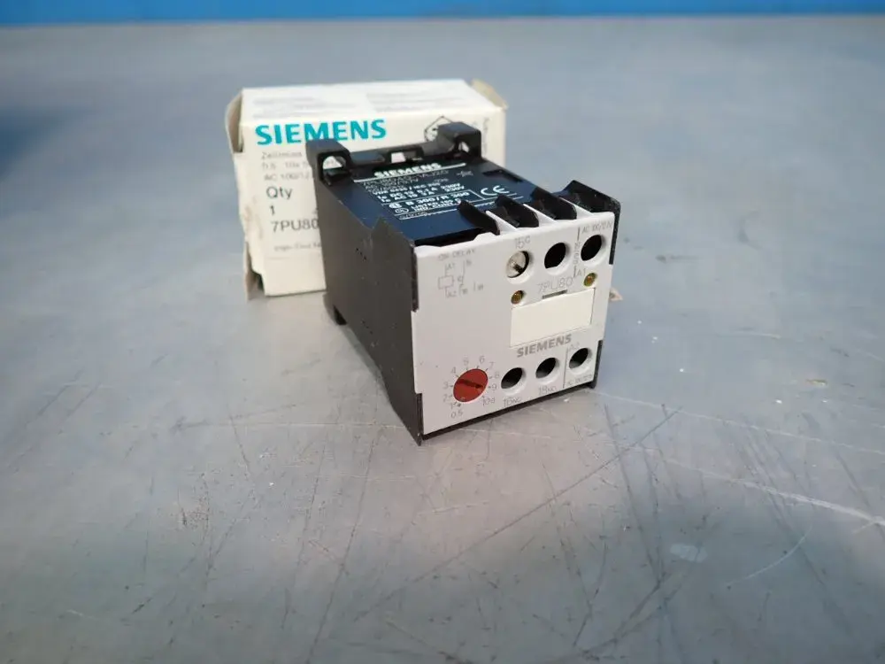 New | in-Stock SIEMENS 7PU80401AJ20 Relays & Switches | HGR 24 #739782