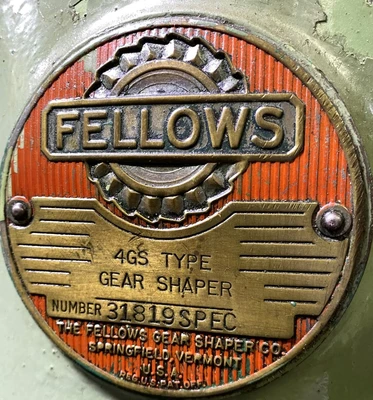 FELLOWS 4GS GEAR SHAPER