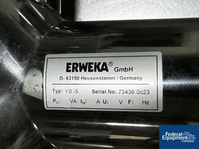 USED Erweka Erweka All Purpose System, Model AR 402, with Coating Pan, Crusher and Y Blender