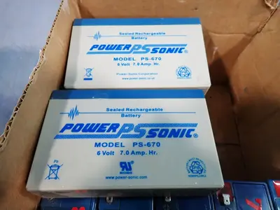 Powersonic, Lithonia Emergency Systems, Union Misc. Rechargeable Batteries