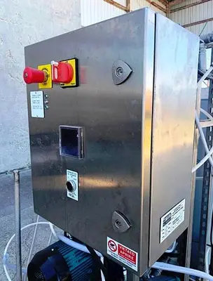 Alfa-Laval UVPX 507 AGT-14 olive oil purifier skid, 316SS.
