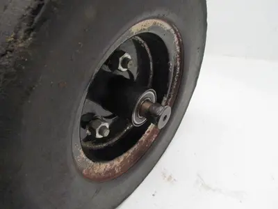 Tennant 7200 Solid Tire Assembly W/3 Bolt Hub 11-5/8 Dia X 3-3/4" wide