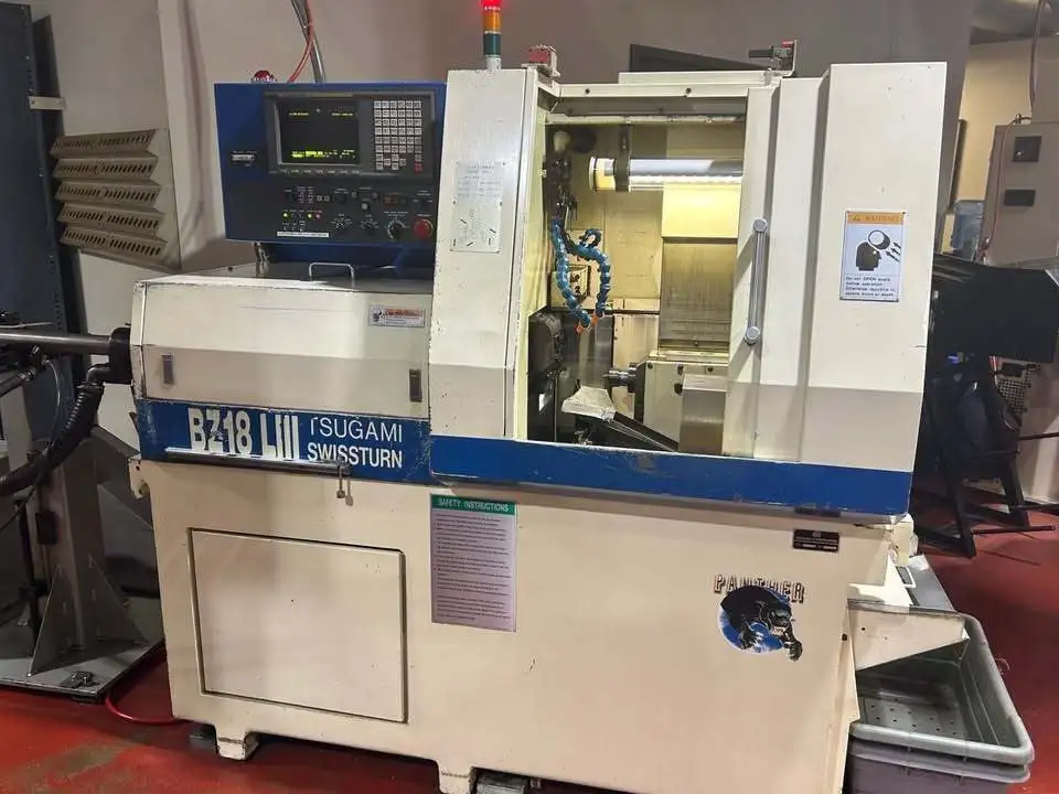 Used 1997 TSUGAMI BS-18 Swiss Type Automatic Screw Machines Ohio US | Toolquip, Inc. #1259743