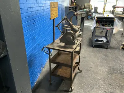 Used DAYTON 17707W Pedestal Type Grinders (Double End) Ohio US | HGR 24 #1291843