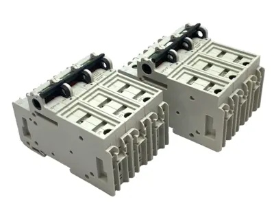 USED EATON BUSSMANN CUBEFUSE FUSIBLE DISCONNECT 60A 600V 3-POLE BOX OF 2
