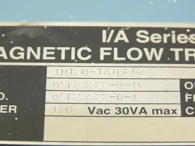 Foxboro IMT20-TA10FGZ Magnetic Flow Transmitter with 3" Flow Meter Tube